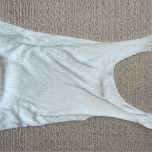 Light blue tank top from a boutique.